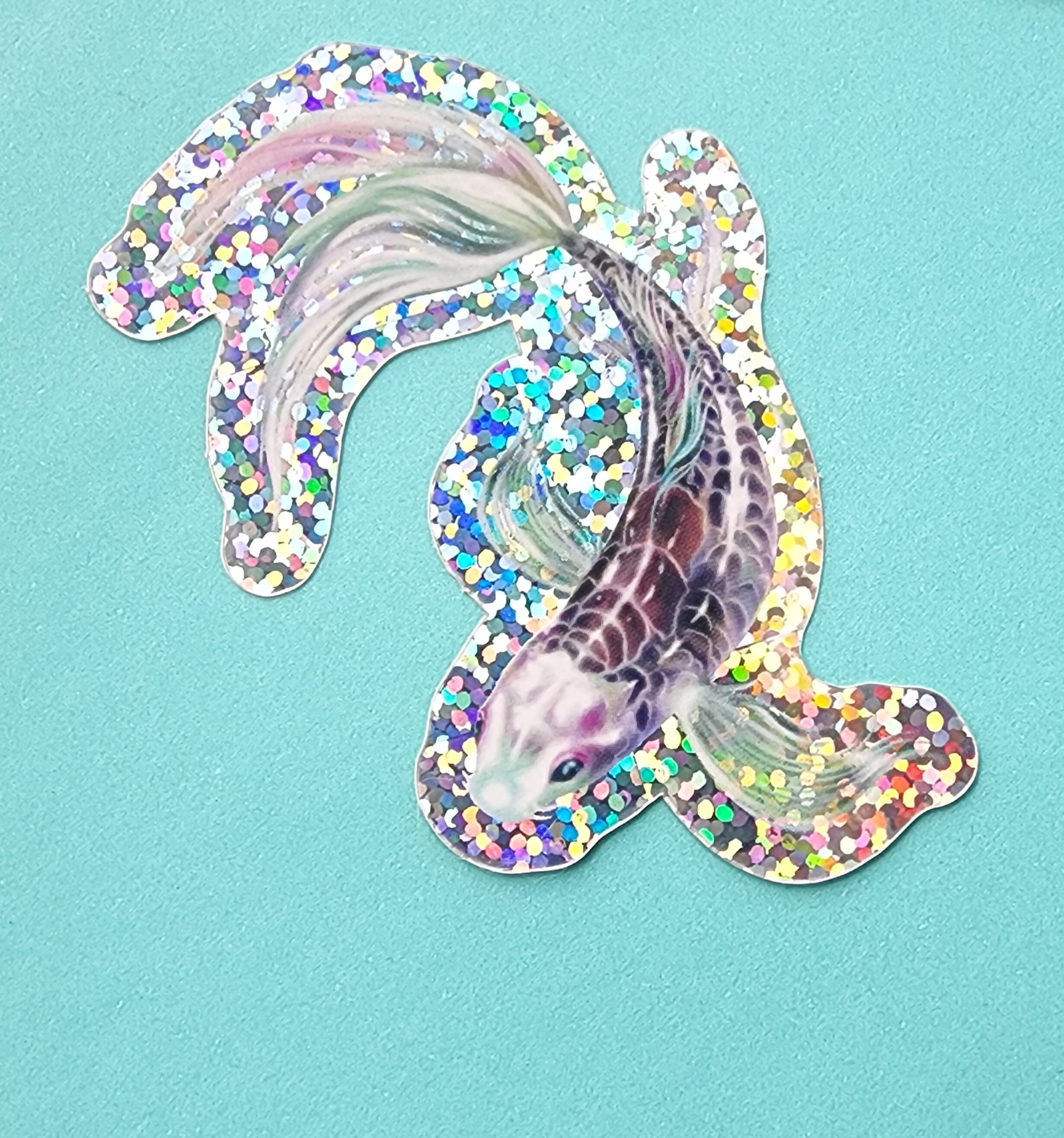 Glitter Koi - Etsy