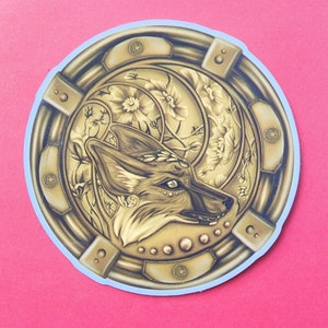 Golden Logo Foxes