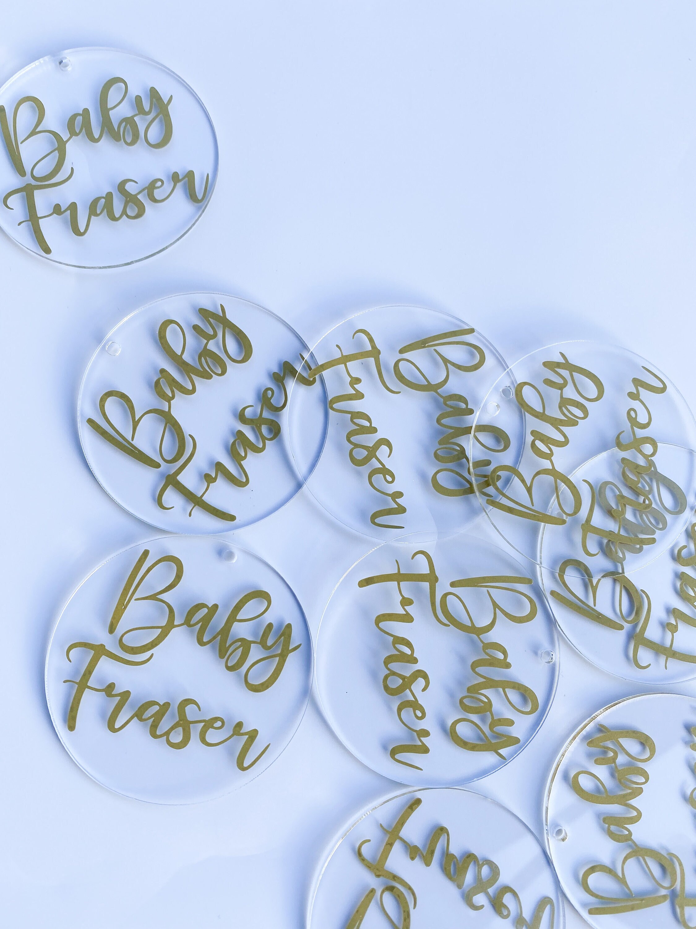 Name Tag Party Bags Keyring Etsy