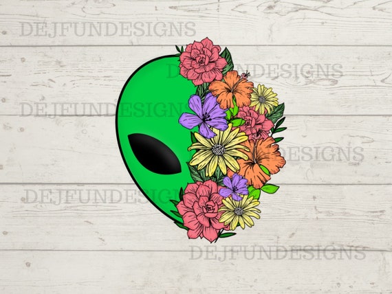 Cute Alien PNG, Digital Download Only