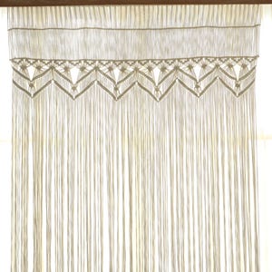 Macramé Doorway Curtains | Bohemian Room Divider | Handmade Door String Curtain | Door Window curtain | Birthday Party Wedding Backdrop