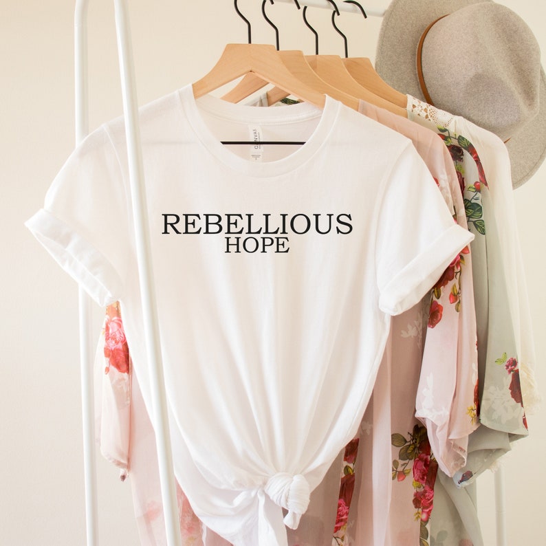 Rebellious Hope Tshirt Deborah James Tshirt Rebellious Etsy UK