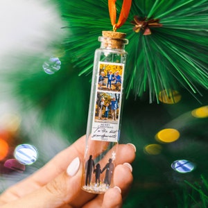 christmas ornament for grandparents, gift for grandparents,, Merry Christmas  first Christmas, Family gift, Christmas ornament with photos,