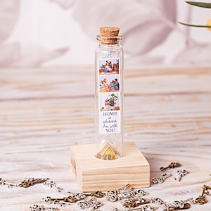 Nuovo regalo di casa per la coppia, regalo per la prima casa, regalo per la casa, regalo di Natale, trasloco con la coppia, foto di casa, regalo personalizzato per allontanarsi