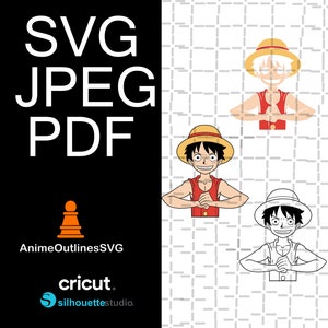 Ein Stück Ruffy SVG PDF JPEG