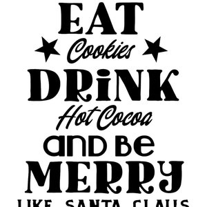 Hot Cocoa Vinyl Decal Sticker