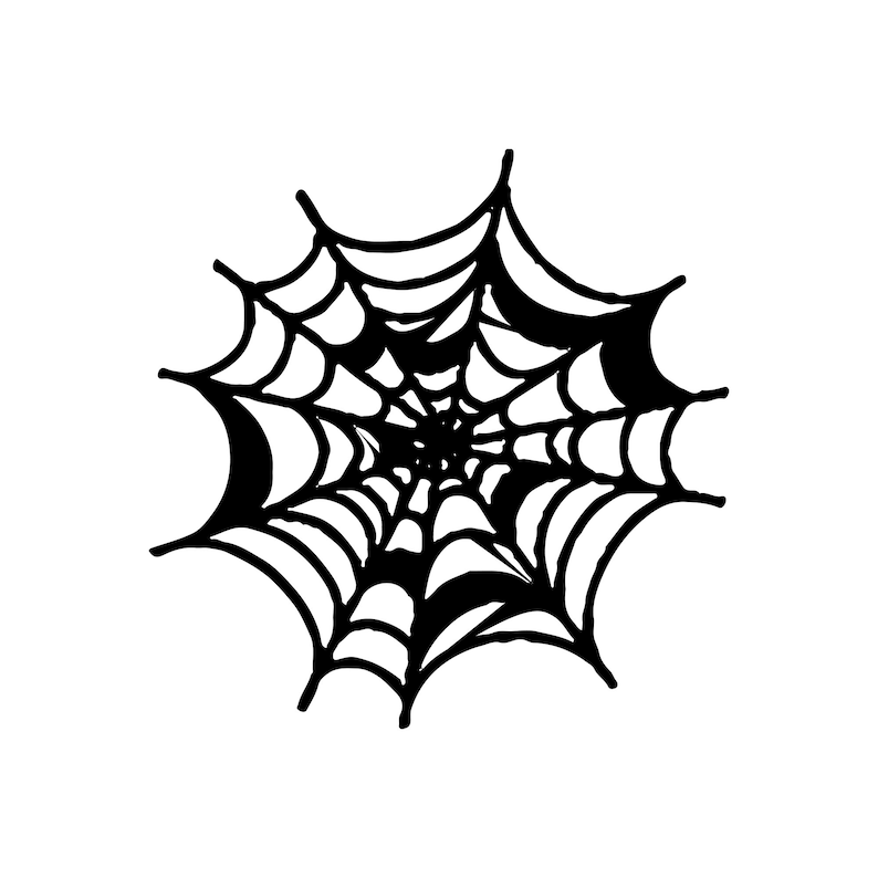 Spider  Halloween Vinyl Decal Sticker Etsy