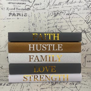 5 Set Of Books | Customizable Book Stack | Fashion Books | Glam Decor Books | Coffee Book Set | Luxurious Book Stack | Personalized Books