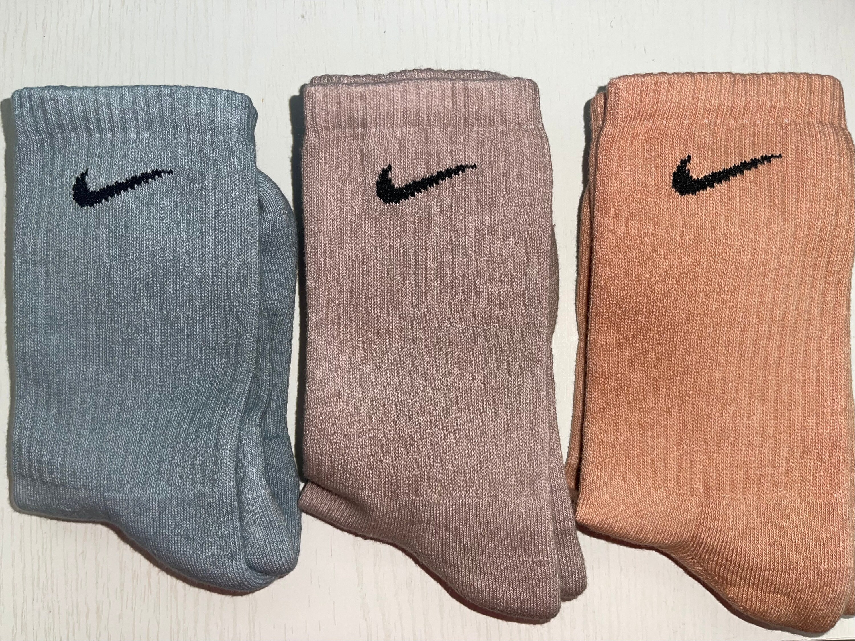neutral color nike socks