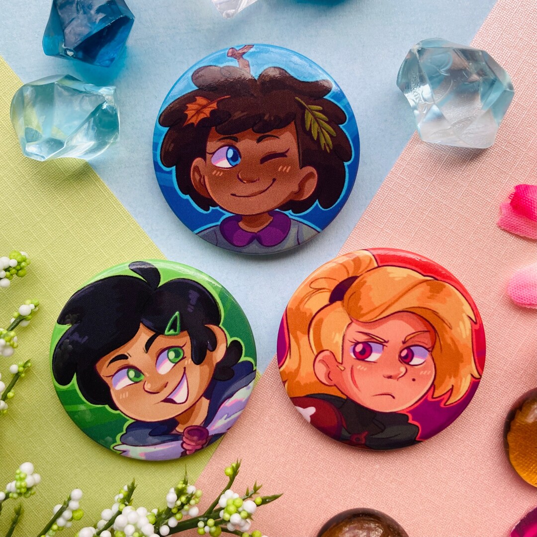 Calamity Trio Pinback Buttons - Etsy