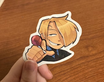 Lollipop Holographic Sticker