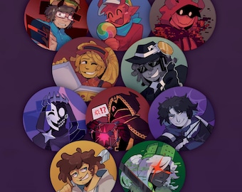 RETIRING DESIGN | Forsaken Pinback Buttons