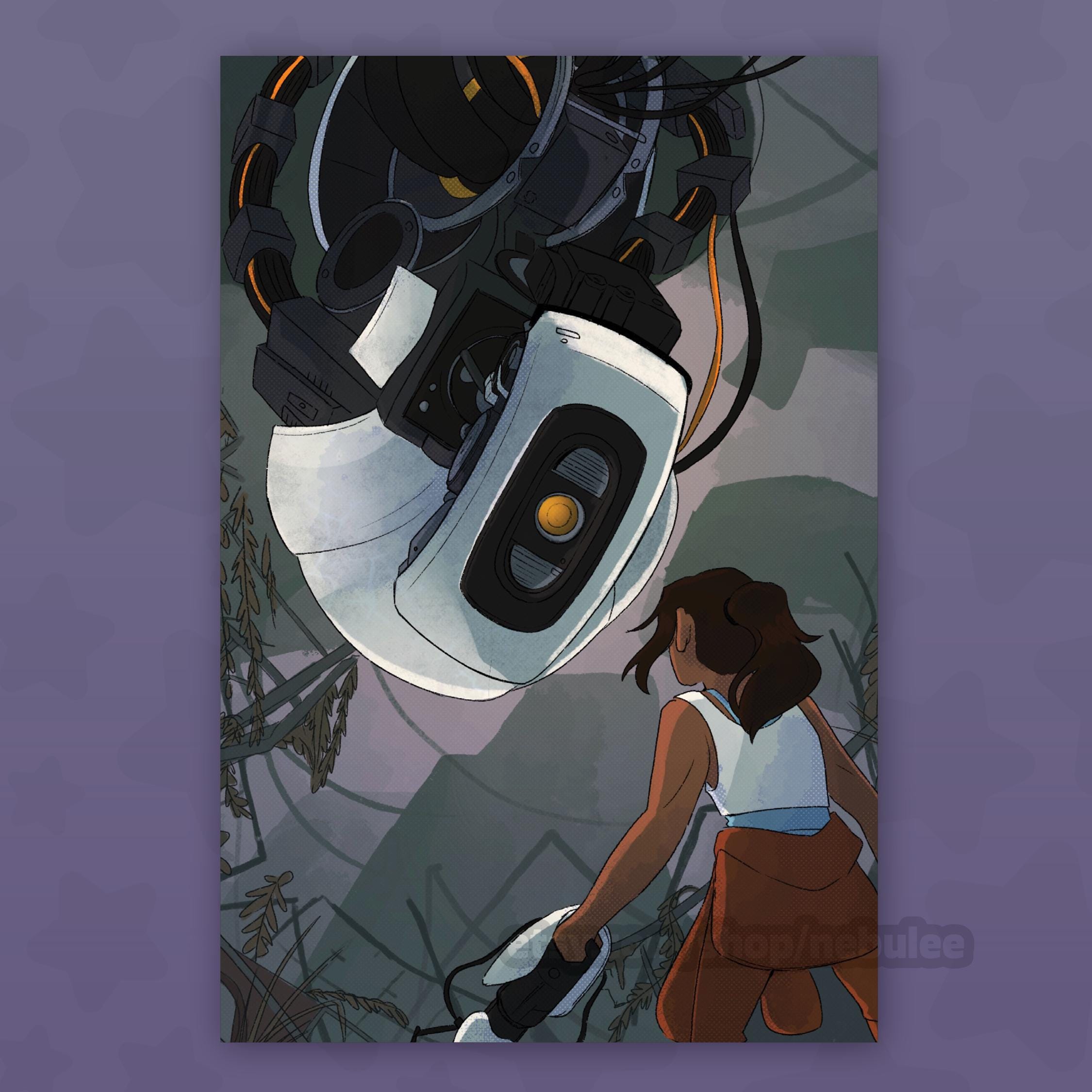 Chell And Glados