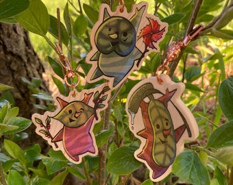 Korok Wooden Keychains