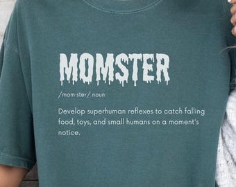 Momster Halloween Shirt, Spooky Mama, Funny Mom Tee