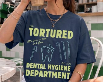 Camiseta del Departamento de Higiene Dental, regalo de graduación de Higiene Dental, camiseta dental, regalos para asistentes dentales, sudadera con dientes, asistente dental