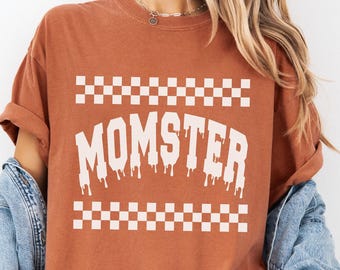 Momster Halloween T-Shirt, Funny Mom Monster Shirt