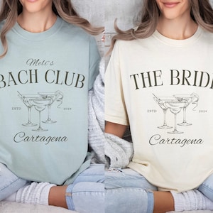 Bachelorette Shirts, Custom Bachelorette Party Shirts, The bach club bachelorette shirts, Custom Bachelorette Shirts, Custom Location, Bride