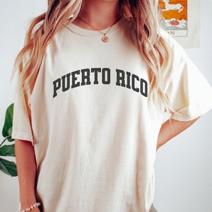 Puerto Rico Shirt, Comfort Colors Shirt, Puerto Rico Vacation Shirt, Comfort Colors Unisex T-Shirt, Matching Group Shirt, Puerto Rico Tee
