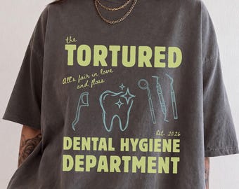 Camiseta del Departamento de Higiene Dental, regalo de graduación de Higiene Dental, camiseta dental, regalos para asistentes dentales, sudadera con dientes, asistente dental