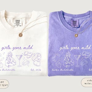 Girls gone mild bachelorette shirts, Spa Party PJS Prosecco Weekend Girls Night