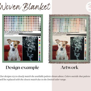 Angel Numbers Tapestry: Celestial Woven Cotton Blanket Bild 11
