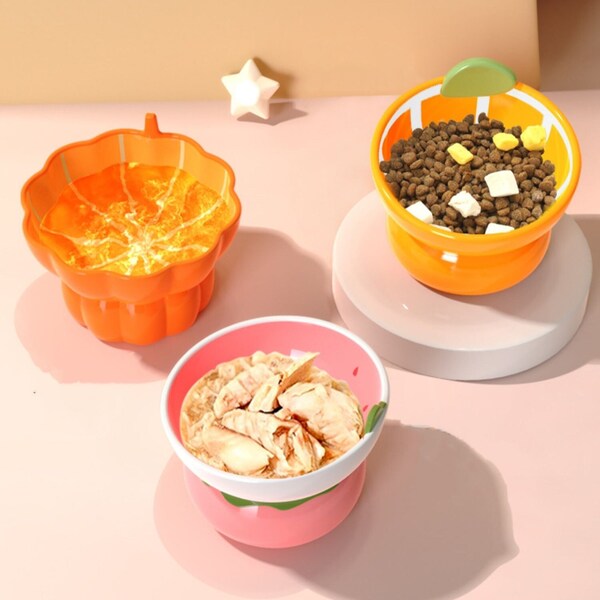 Ceramic Raised Cat Bowl Etsy