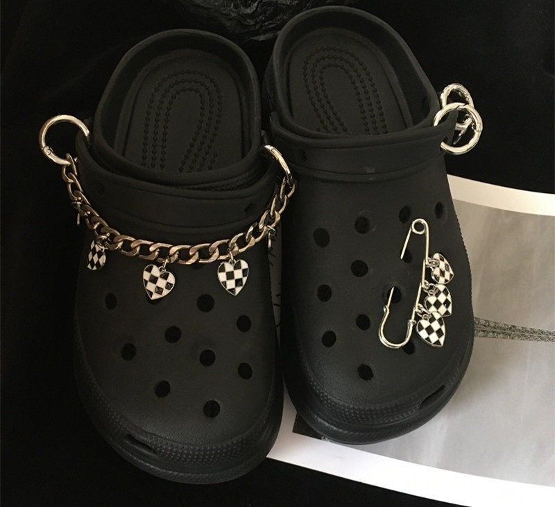 Fashion Croc Charm Shoe Chain Accessories DIY Detachable Jibz Decoration 1  Piece