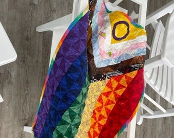 Intersex-Inclusive Pride Flag Quilt Pattern