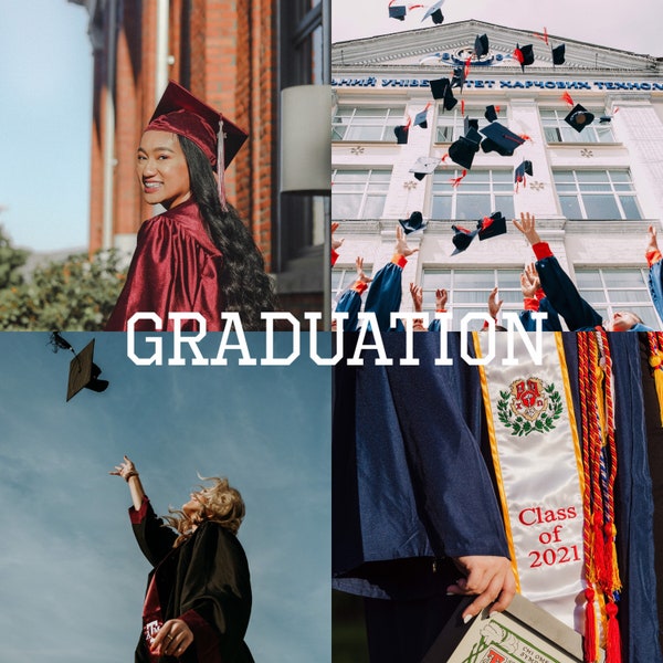 Lightroom Presets, Mobile Presets, Graduation Presets Bundle, Portrait Lightroom Filters, Instagram LR, Ceremony Group Photo Friend Preset