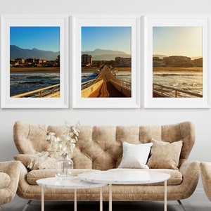 3 Piece Lido di Camaiore Pier Sunset