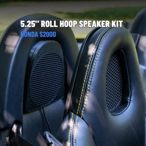 Kit di altoparlanti Roll Hoop per Honda S2000 (5,25 pollici) - (99-09) (set di 2)