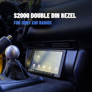 Kit de modificación de bisel S2000 para radios Sony serie XAV (3000/4000/5000/6000/7000/9000)