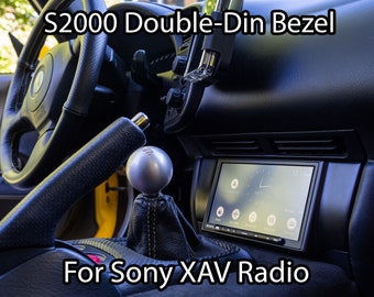 S2000 Bezel Mod-Kit for Sony XAV Series Radios (3000 / 4000 / 5000 / 6000 / 7000 / 9000)