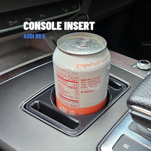 Center Console Cupholder / Phone Holder Insert for Audi Q5 / A5 / A4 B9.5 (2020+)