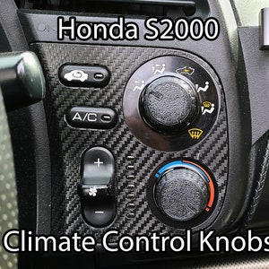 S2000 Climate Control Knobs (3D Printed Set of 2)