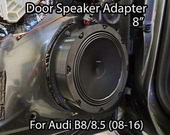 8&quot; Door Speaker Mounting Adapter for Audi B8 / B8.5 (Set of Two)
