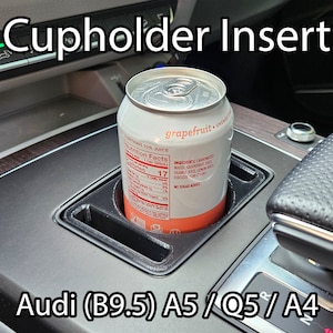 Center Console Cupholder / Phone Holder Insert for Audi Q5 / A5 / A4 B9.5 (2020+)