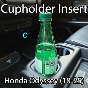 2018-2025 Honda Odyssey Cup Holder Insert, Fits Standard Cans / Water Bottles