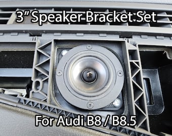 3&quot; Speaker Mounting Adapters Set for Audi B8 / 8.5 (A5 / A4 / A5 / S5 / Q5)