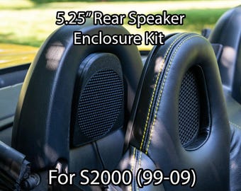 S2000 Roll Hoop Speaker Enclosure Kit (5.25") - (99-09) (Set of 2)