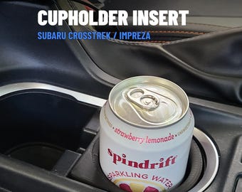 Petit porte-gobelet Subaru Crosstrek/Impreza 2018-2023, convient aux canettes / bouteilles d'eau standard