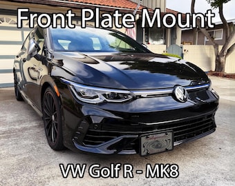 MK.8 Golf R - Front Grille License Plate Mount