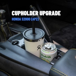 Honda S2000 Uppgradering av mugghållare AP2 2004-2009 | 3D-utskriven utbyteshållare för mittkonsol