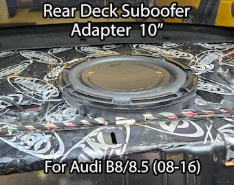 Audi B8.5 A5/A4 Rear Subwoofer Spacer – For 10&quot; Sub