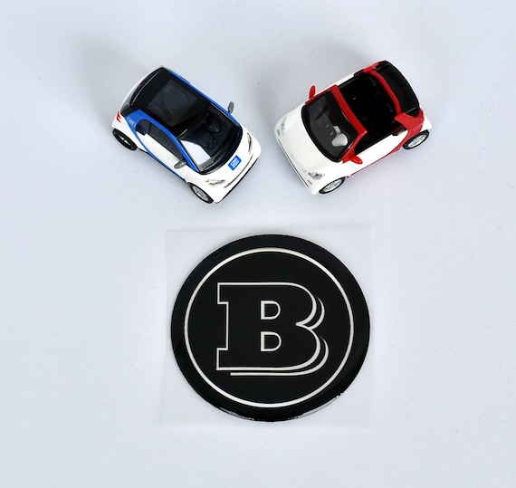 3D Sticker for Smart Mercedes 451 453 Brabus Emblems 50mm 3D - Etsy
