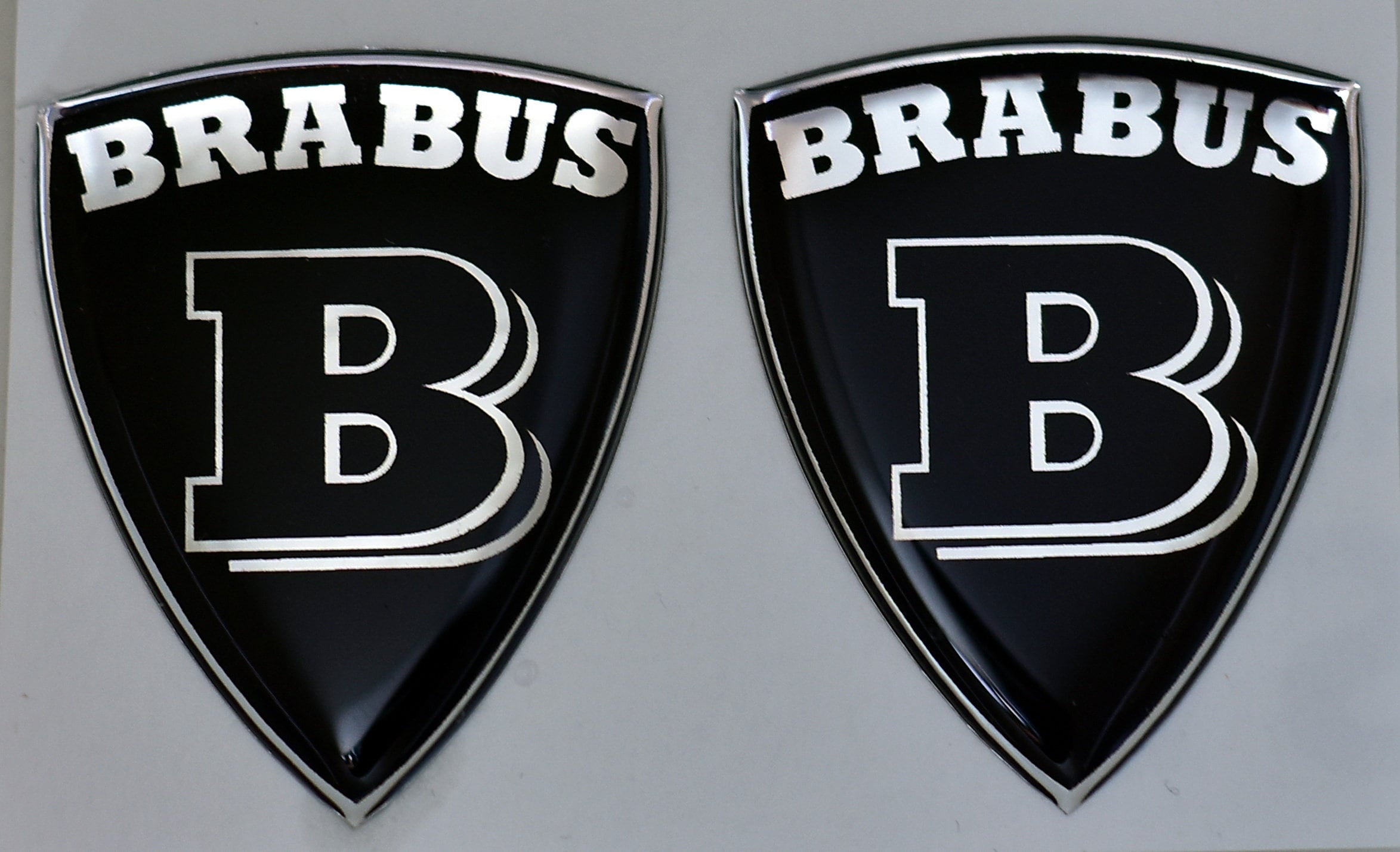 Smart Fortwo 451 453 Brabus Emblems Shield 3D Logo Domed - Etsy