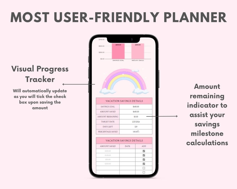 savings planner, savings spreadsheet, savings tracker, savings sheet, budget planner, budget for family, family budget, vacation planner, google sheets, spreadsheet template, savings budget, finance planner for emergency funds