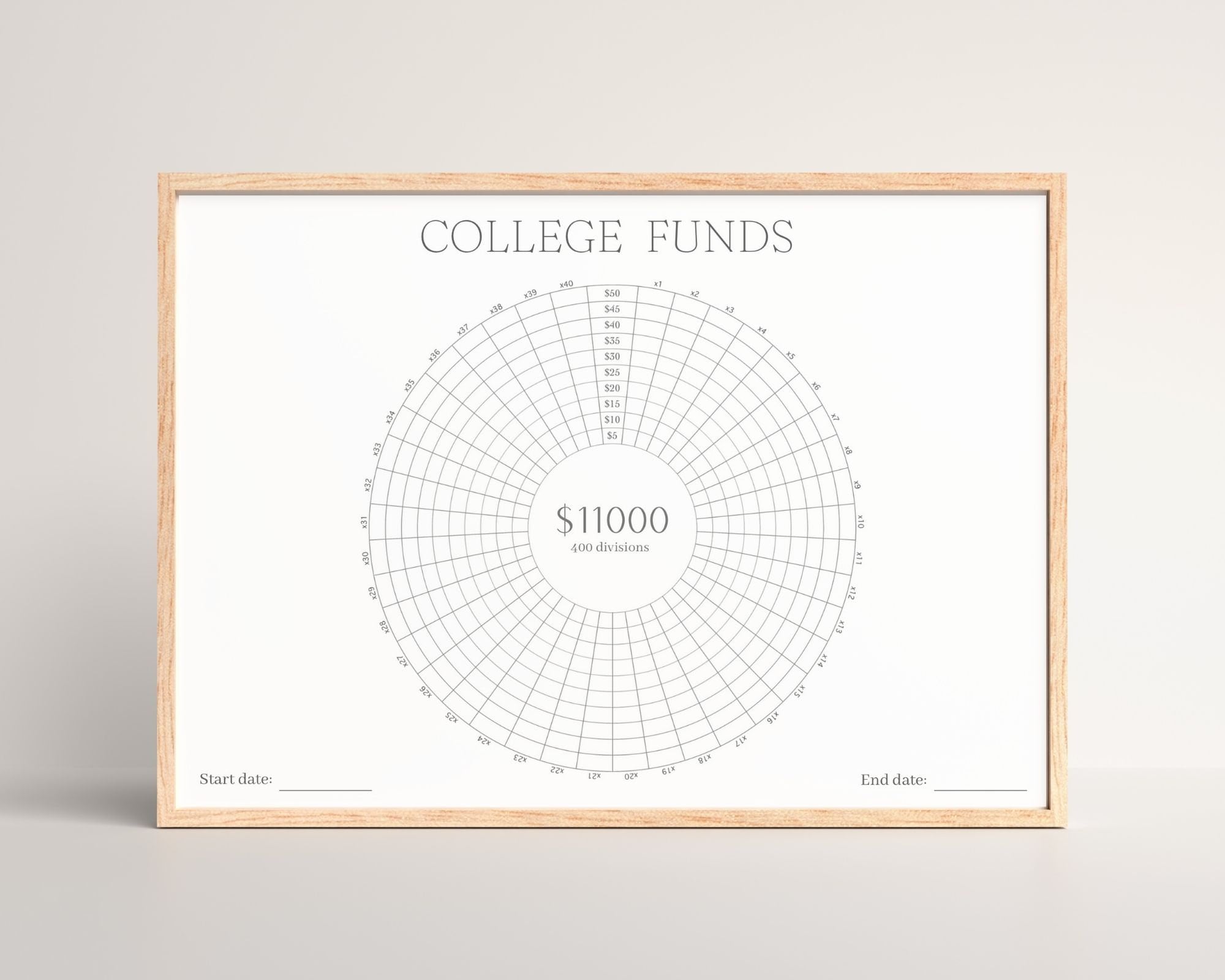 10k Savings Challenge Printable Money Saving Chart 10000 Savings ...