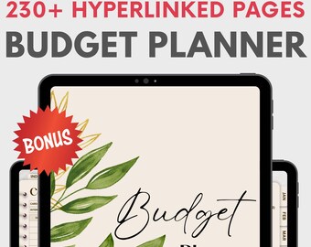 Digital Budget Planner for Goodnotes ipad, Digital Finance Planner, Paycheck Budget, Bi-Weekly Budget, Monthly Budget, iPad Budget Planner